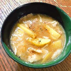 大根のとろとろスープ