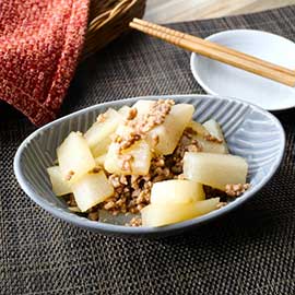 大根のそぼろ煮