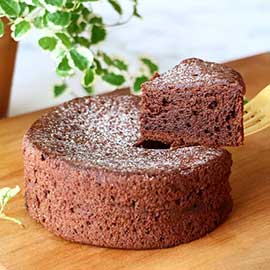 みかんのガトーショコラ