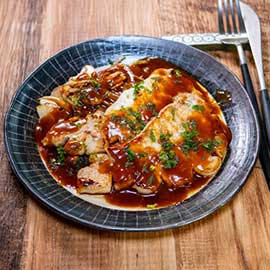 すりおろしりんごのポークソテー