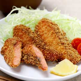 鮭のタルタルフライ