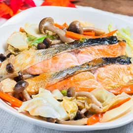 鮭のちゃんちゃん焼き